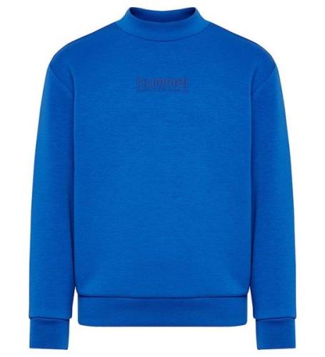 Hummel Sweatshirt - hmlJR Fast Tech Fleece Crew - Olympian Blue