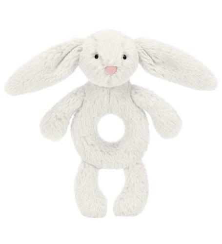 Jellycat Skallra - 18x8 cm - Bashful Bunny - Cream