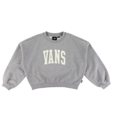 Vans Sweatshirt - Stadion Loose Crew - Cement Heather