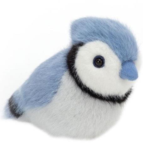 Jellycat Gosedjur - 10 cm - Birdling Blue Jay