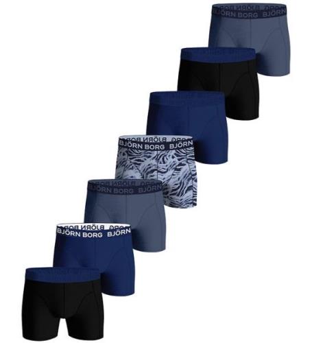 BjÃ¶rn Borg Boxershorts - 7-pack - Svart/BlÃ¥/Tryck