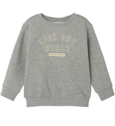 Name It Sweatshirt - NmnLew - Grey Melange