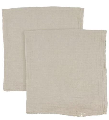 BIBS Muslinfiltar - 2-pack - 70x70 cm - Sand