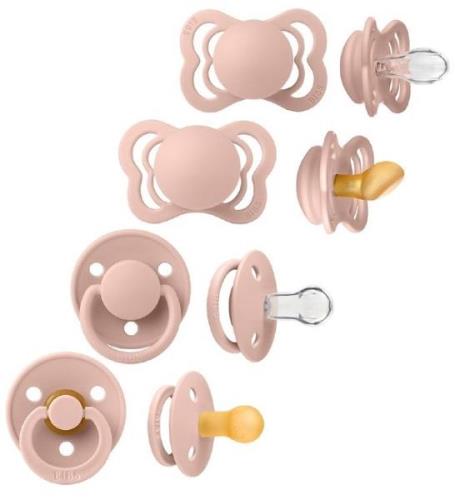 BIBS Nappar - Prova-det-samling - 4-pack - Stl. 1 - Blush