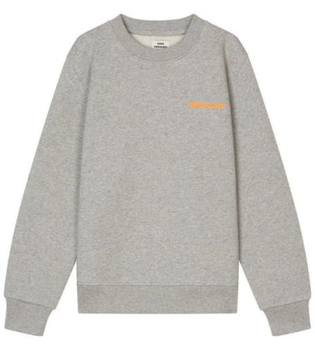 Mads Nørgaard Sweatshirt - Solo - Grey Melange