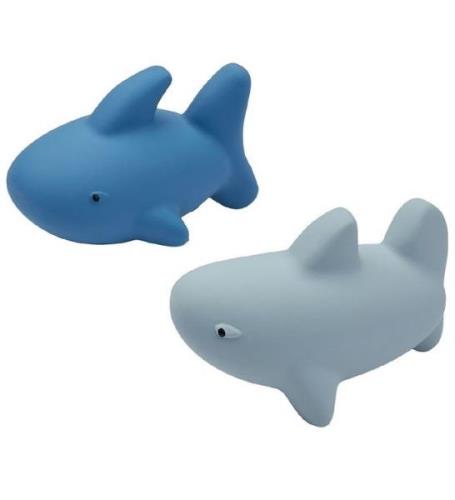 Liewood Badleksaker - 2-pack - Shark/Riverside Mix