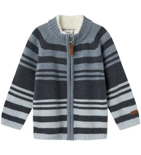 Name It Cardigan - Ull - Stickad - NmmWriss - Ombre Blue