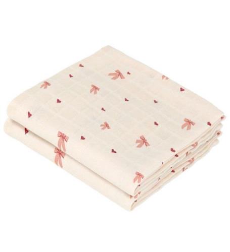 Cam Cam Muslinfiltar - 70x70 cm - 2-pack - Rosetter