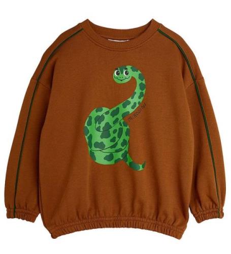 Mini Rodini Sweatshirt - Snake Upp - Brown