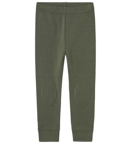 Name It Leggings - Ull - NmmWillow - Glöggbasilika