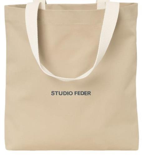 Studio Feder Shoppingväska - Sigrid - Canvas - Sand Beige