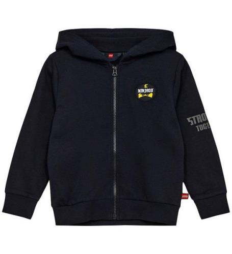 LEGO® Wear Sweatshirt m. Dragkedja - Ninjago - Svart