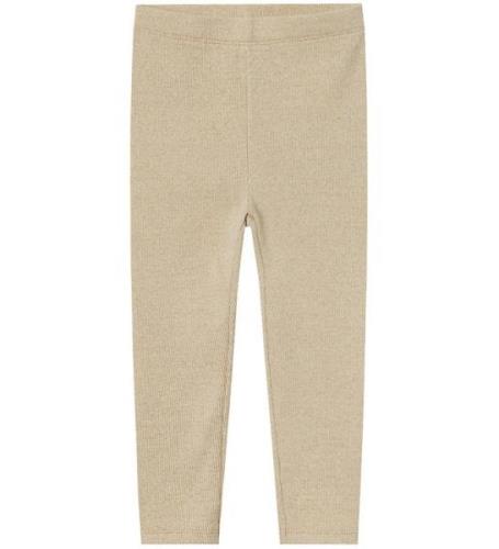 Name It Leggings - NmfSiclo - Förgylld Beige