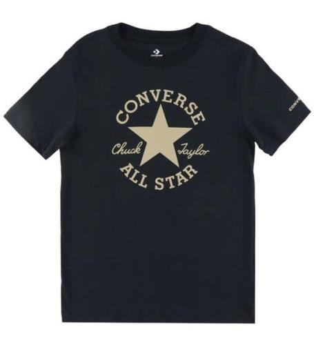 Converse T-shirt - Dissekerad Chuck Patch - Svart/Nötig Granola