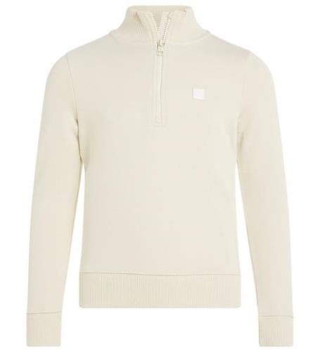 Calvin Klein Sweatshirt - Monogram Mini Badge Half-Zip - Turtled