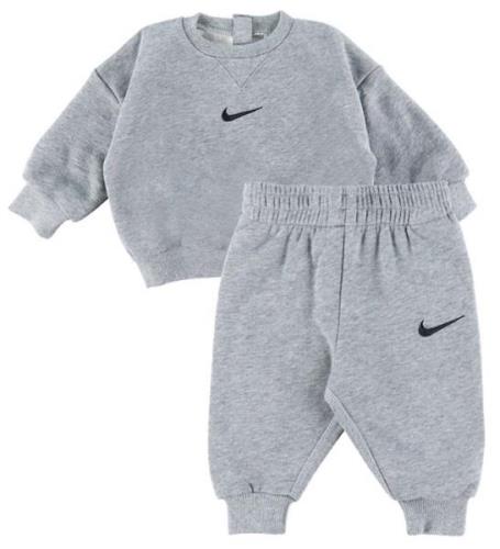 Nike Sweatset - Sweatshirt/Sweatpants - Grey Heather