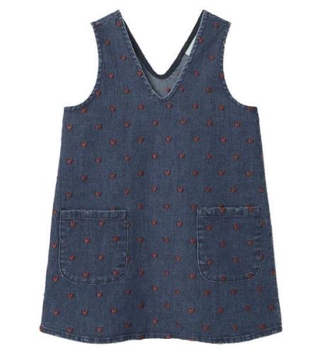 Lil' Atelier Spencer - NmfLiva - Dark Blue Denim/Heart Broderi