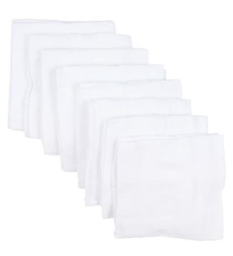 Pippi Muslinfilt - 8-pack - 70x70 cm - Brilliant White