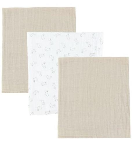 Pippi Muslinfiltar - 3-pack - 65x65 cm - Peyote