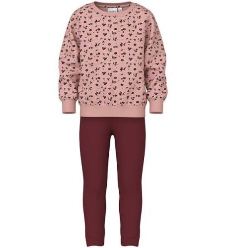 Name It Set - Sweatshirt/Leggings - NmfOliana - Mellow Ro