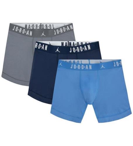 Jordan Boxershorts - 3-pack - Blå/Marinblå/Grå