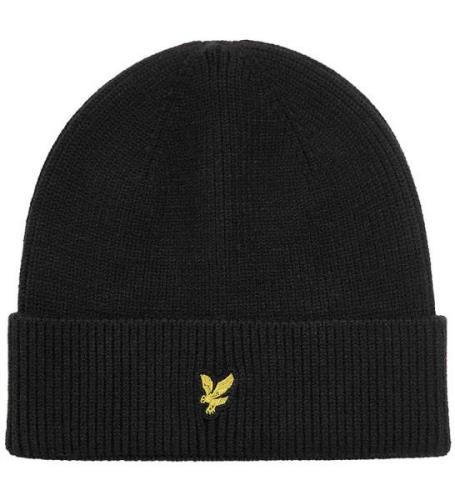 Lyle & Scott Mössa - Stickad - Jet Black