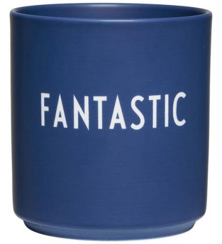 Design Letters Mugg - Favourite - Fantastiskt - Midnight Blue