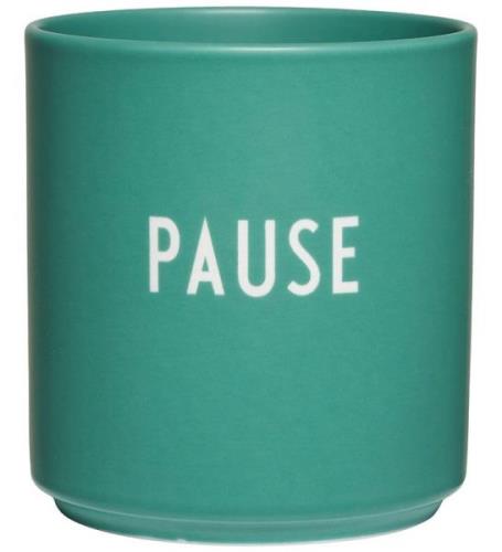 Design Letters Mugg - Favourite - Paus - Antik Green