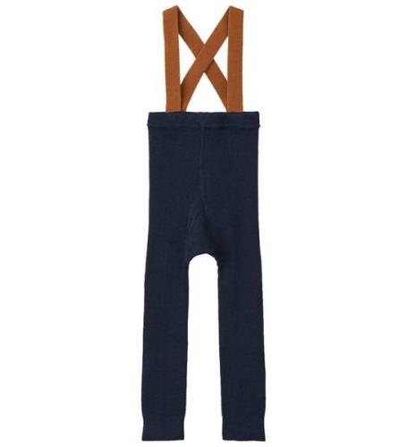 Liewood Leggings m. HÃ¤ngslen - Cuno - Classic Navy/Golden Cara