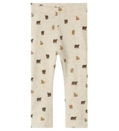 Name It Leggings - NbmDabu - Peyote Melange/Bear