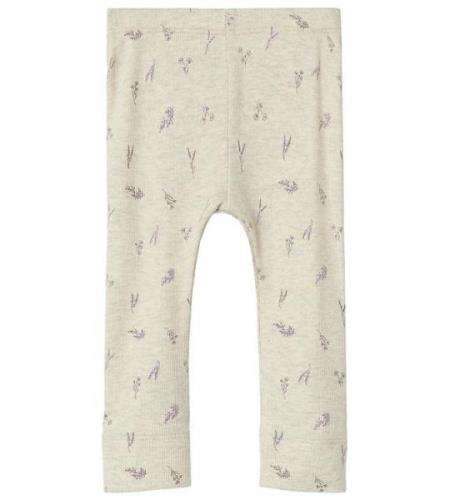 Name It Leggings - NbfDabua - Peyote Melange/Small Flower