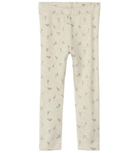 Name It Leggings - NmfDabua - Peyote Melange/Small Flower