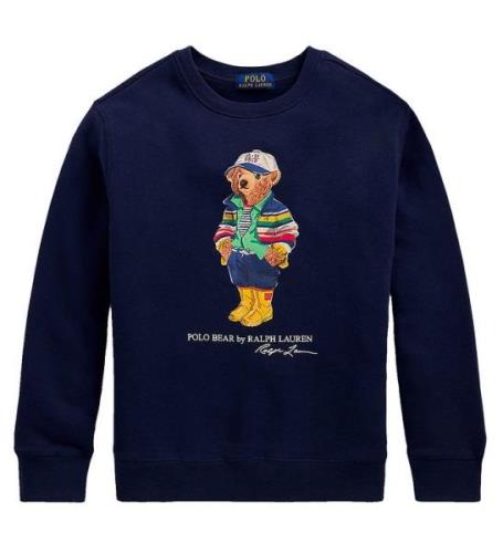 Polo Ralph Lauren Tröja - Marinblå m. Gosedjur