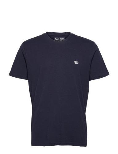 Ss Patch Logo Tee Navy Lee Jeans