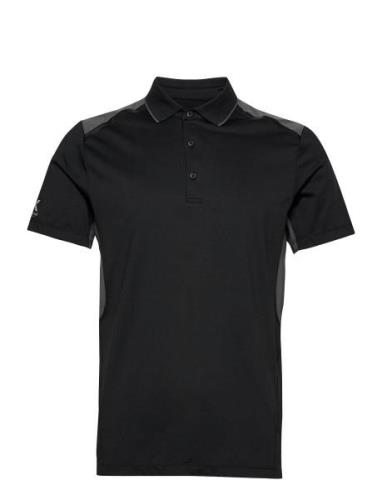 Mens Scratch 37.5 Polo Black Abacus