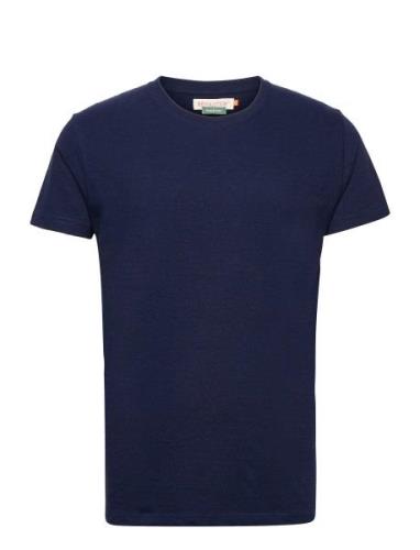 Regular Fit Round Neck T-Shirt Blue Revolution