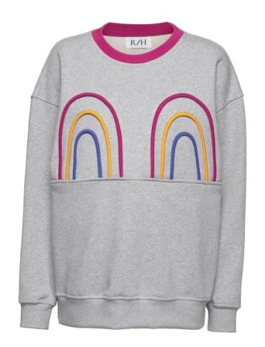 Mickey Rainbow Sweater Grey R/H Studio