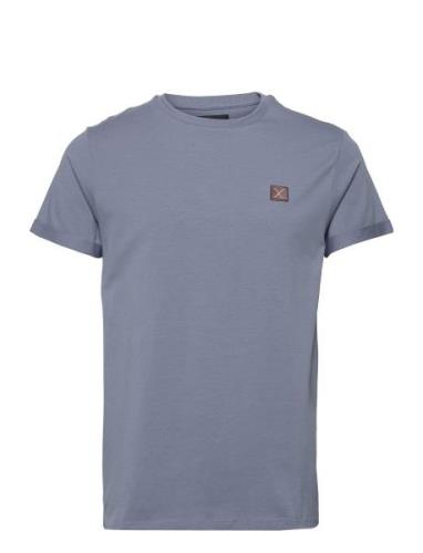 Basic Organic Tee Blue Clean Cut Copenhagen