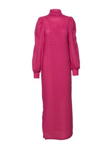 Slflevy Ls Ankle Lace Dress G Pink Selected Femme