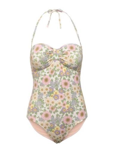 Melina Swimsuit Patterned Underprotection