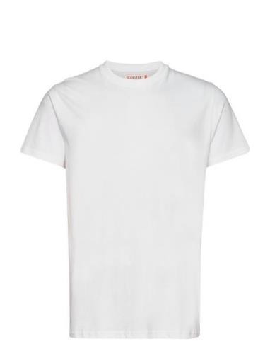 Regular Fit Round Neck T-Shirt White Revolution