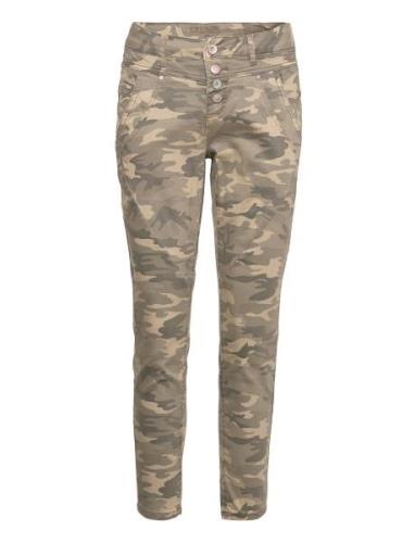 Penoracr Twill 7/8 Pant Patterned Cream