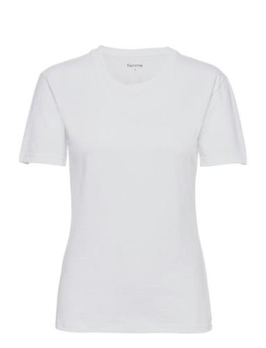 Pure Slim Fit T-Shirt White Famme