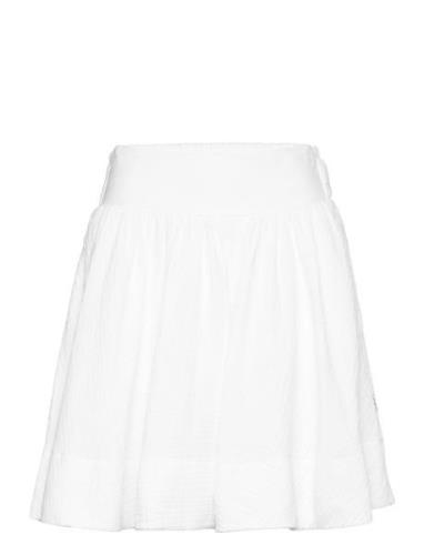 Anett Crepe Skirt White Ella&il