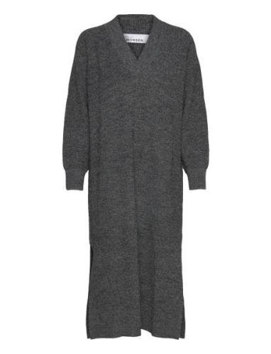 Eminakb Knit Dress Grey Karen By Simonsen