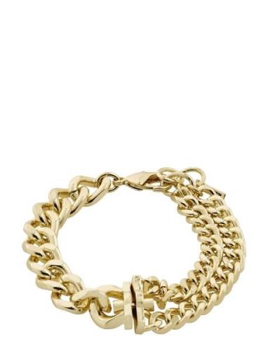 Friends Chunky Chain Bracelet Gold Pilgrim