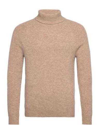 Studios Chunky Roll Neck Beige Superdry