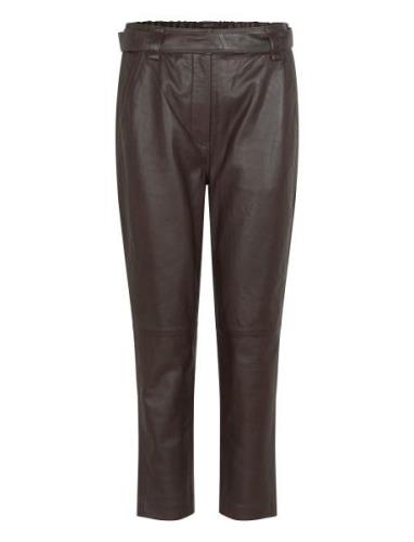 Indie Leather New Trousers Brown Second Female