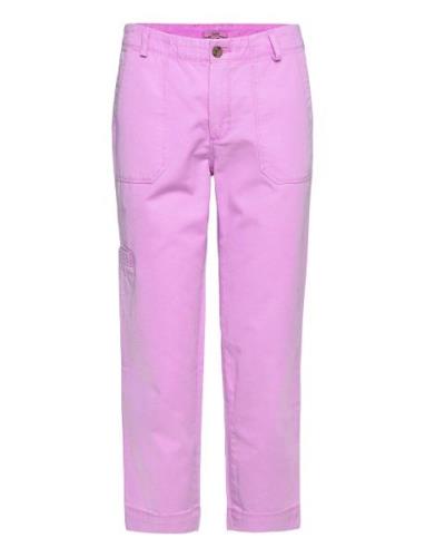 Women Pants Woven Regular Pink Esprit Casual