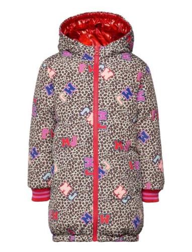 Reversible Puffer Jacket Patterned Little Marc Jacobs